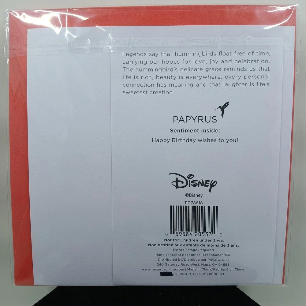 Papyrus Disney Mickey Mouse Birthday‎ Card Set Black Sequin Beaded Extra Postage